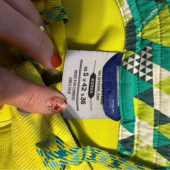 La sportiva sport climbing pants yellow Sz small - Picture 2 of 5